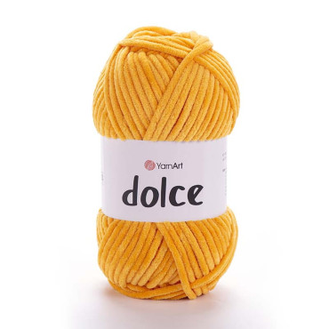 YarnArt Dolce 853 ciemny żółty