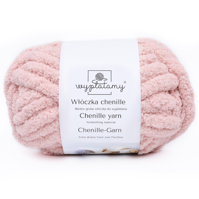 Włóczka chenille standard kolor nr 8 - 230g - produkt wyplatamy.pl 1