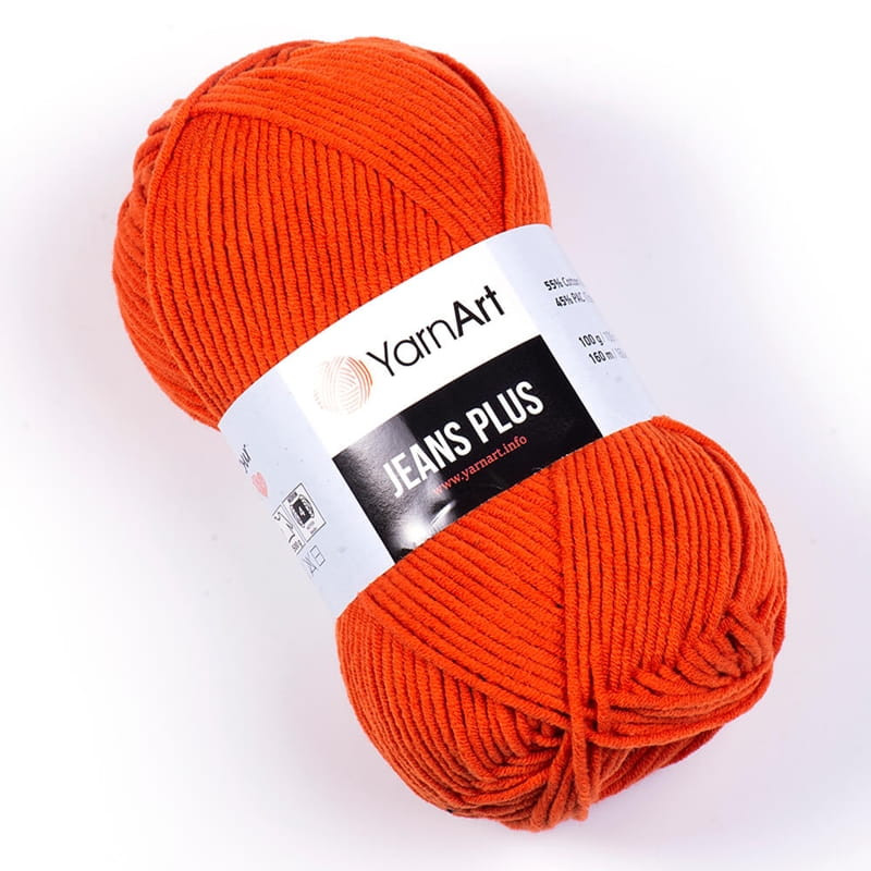 YarnArt Jeans Plus 85 koniak - Produkt wyplatamy.pl 1