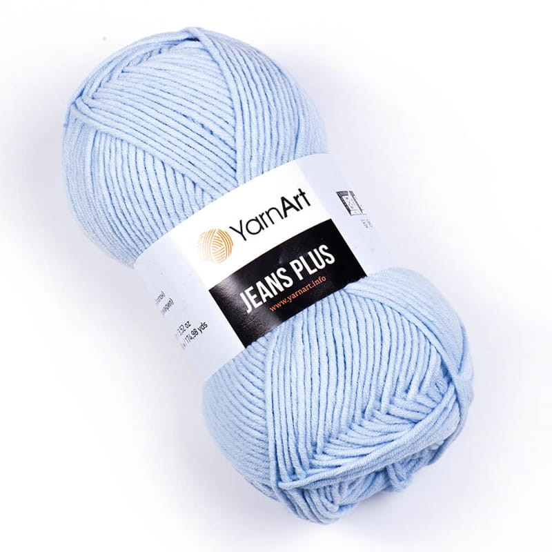YarnArt Jeans Plus 75 błękit - produkt wyplatamy.pl 1