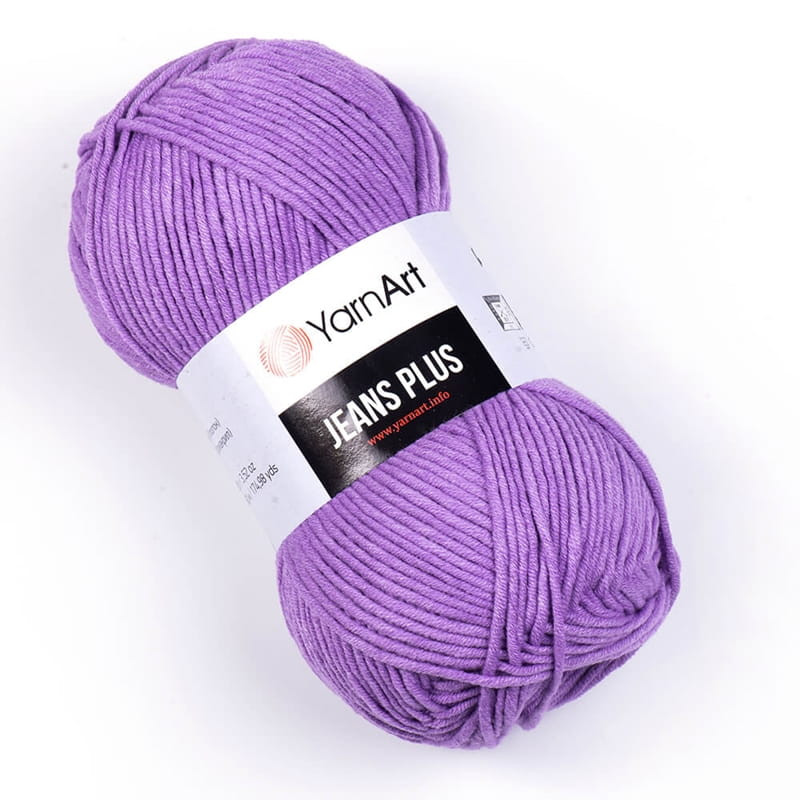YarnArt Jeans Plus 72 jasny fiolet - produkt wyplatamy.pl 1