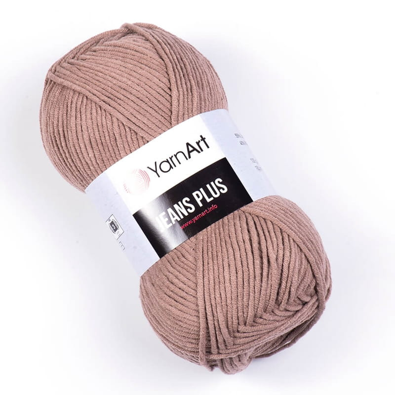 YarnArt Jeans Plus 71 jany brąz - produkt wyplatamy.pl 1