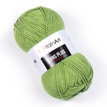 YarnArt Jeans Plus 69 zieleń