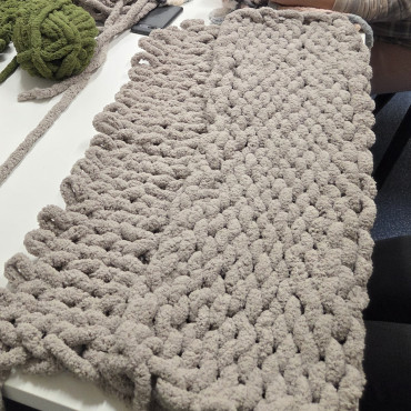 Włóczka chenille standard kolor nr 11 - 230g - produkt 2