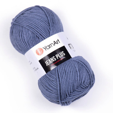 YarnArt Jeans Plus 68 dżinsowy