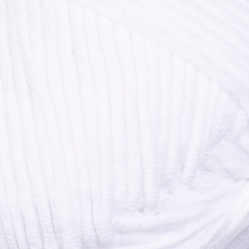 YarnArt Jeans Plus 62 śnieżnobiały - product wyplatamy.pl 2