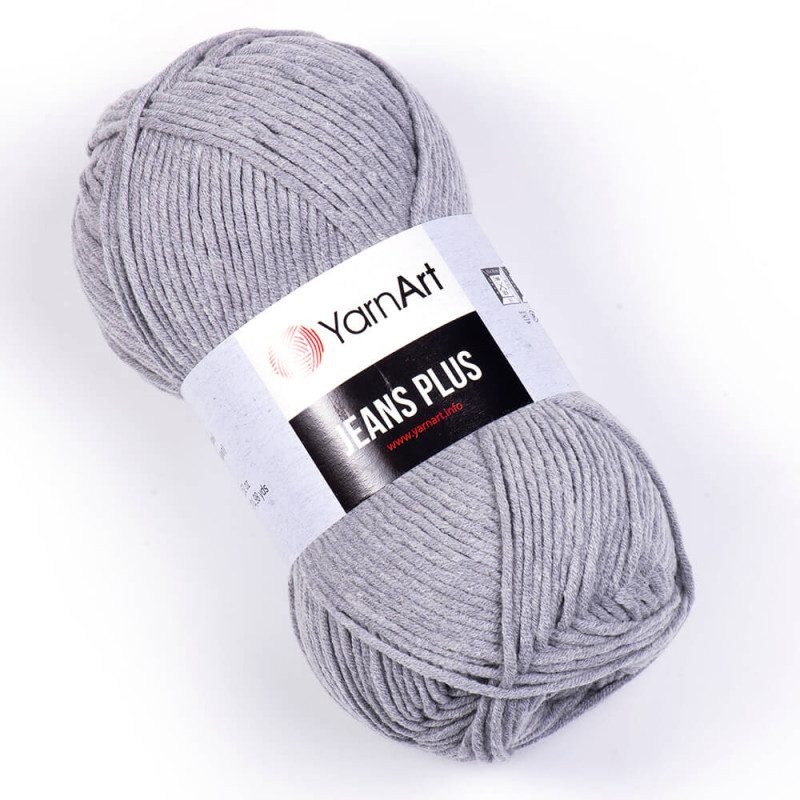 YarnArt Jeans Plus 46 szary - product wyplatamy.pl 1