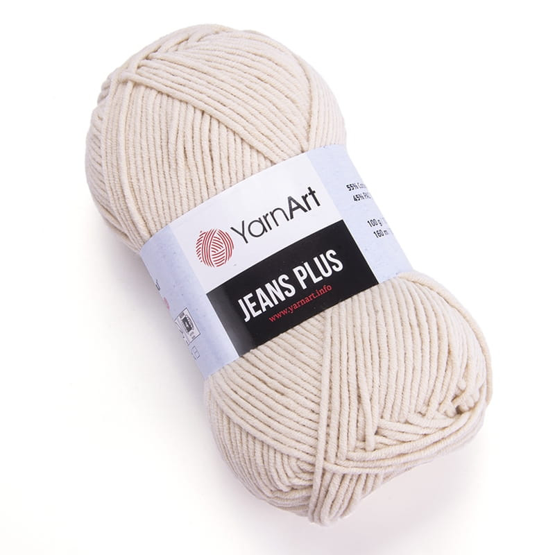 YarnArt Jeans Plus 05 jasny beż - produkt wyplatamy.pl 1