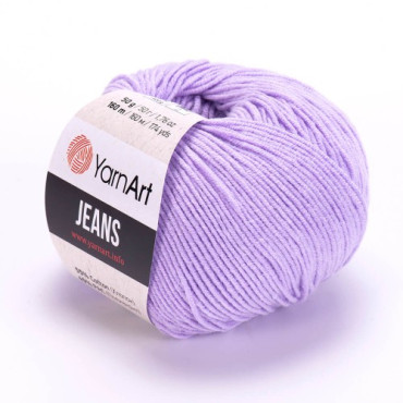 YarnArt Jeans 89 liliowy