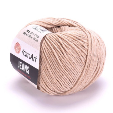 YarnArt Jeans 87 cappucino