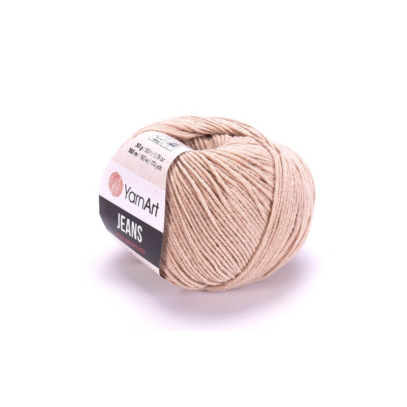 YarnArt Jeans 87 cappucino - produkt wyplatamy.pl 1