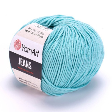 YarnArt Jeans 81 jasny turkus