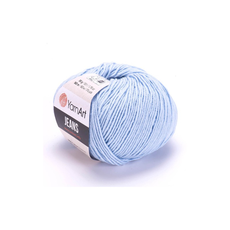YarnArt Jeans 75 błękit - produkt wyplatamy.pl 1