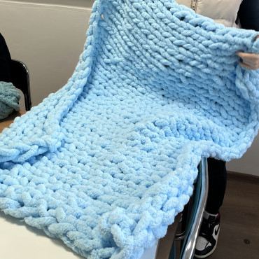 Włóczka chenille standard kolor nr 33 - 230g - produkt 2