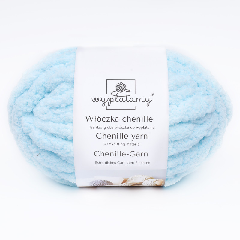 Włóczka chenille standard kolor nr 33 - 230g - produkt wyplatamy.pl 1