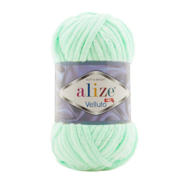 Alize Velluto 464 miętowy
