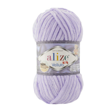 Alize Velluto 146 liliowy