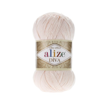 Alize Diva 382 pudrowy róż