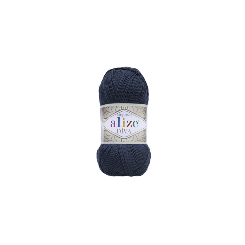Alize Diva 361 ciemny granatowy - Produkt wyplatamy.pl 1