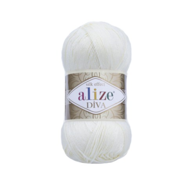 Alize Diva 1055 śmietankowy