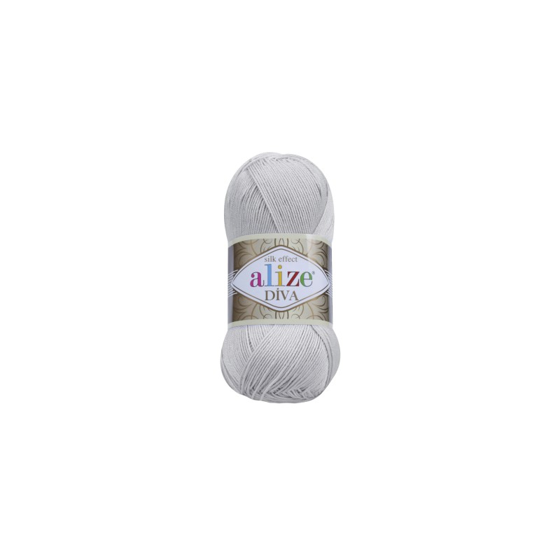 Alize Diva 168 jasny szary - produkt wyplatamy.pl 1