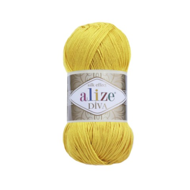 Alize Diva 110 żółty