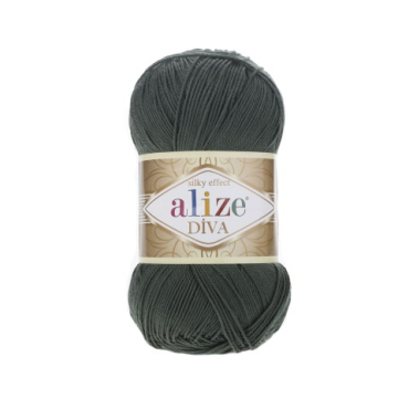 Alize Diva 131 butelkowa zieleń