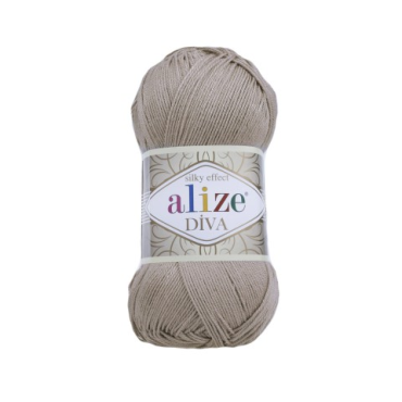 Alize Diva 167 szaro-beżowy