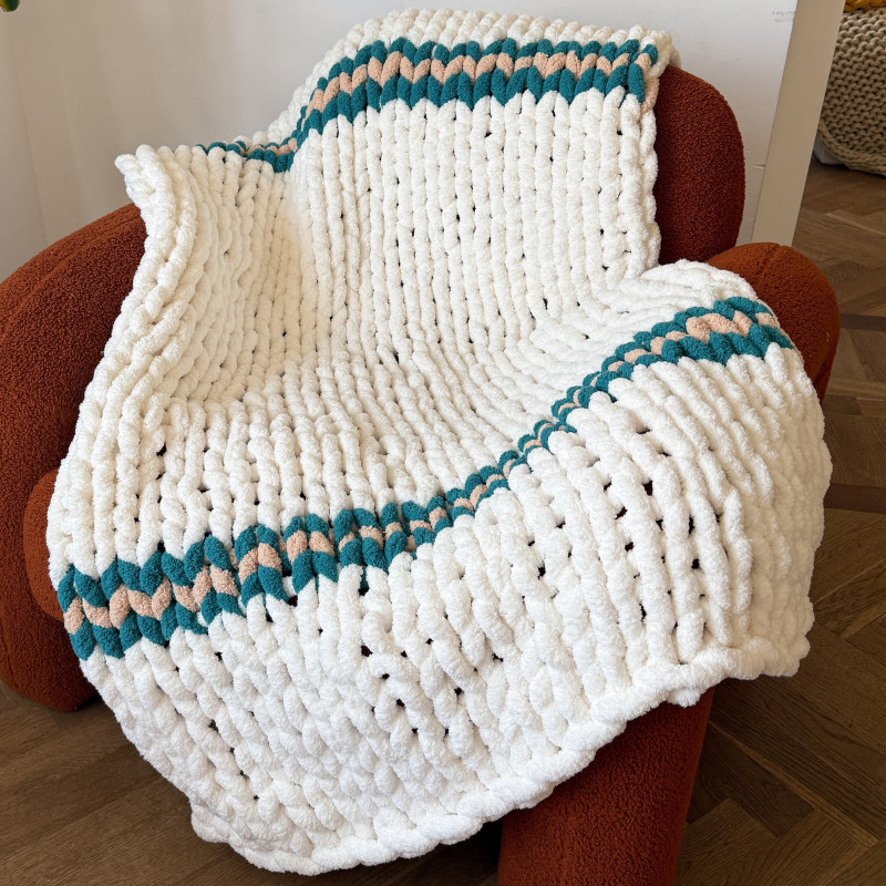 Włóczka chenille standard kolor nr 38 - 230g - produkt wyplatamy.pl 2