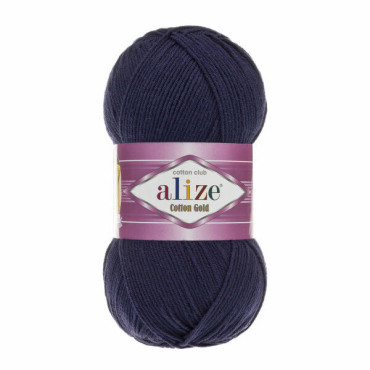 Alize Cotton Gold 058 granatowy