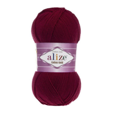 Alize Cotton Gold 057 bordowy