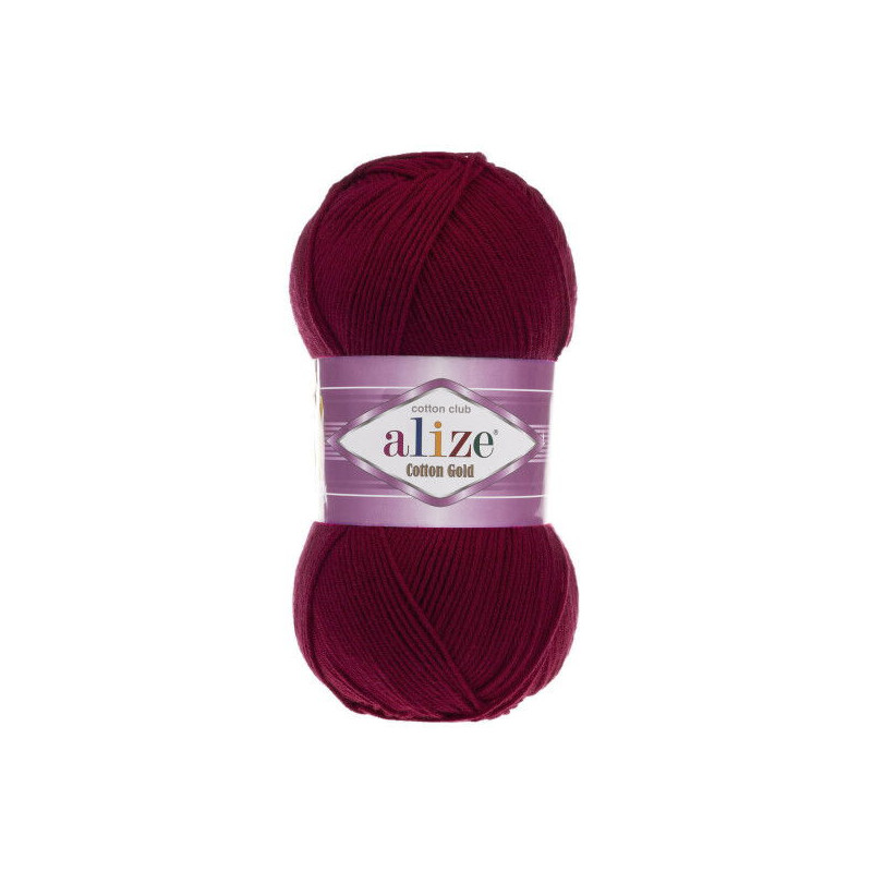 Alize Cotton Gold 057 bordowy - Produkt wyplatamy.pl 1