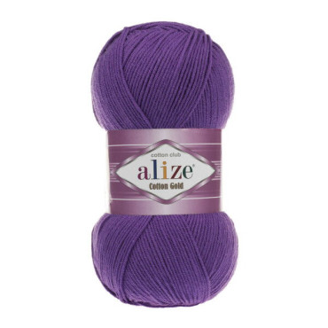 Alize Cotton Gold 044 purpurowy