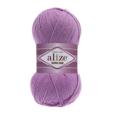 Alize Cotton Gold 043 jansy fiolet