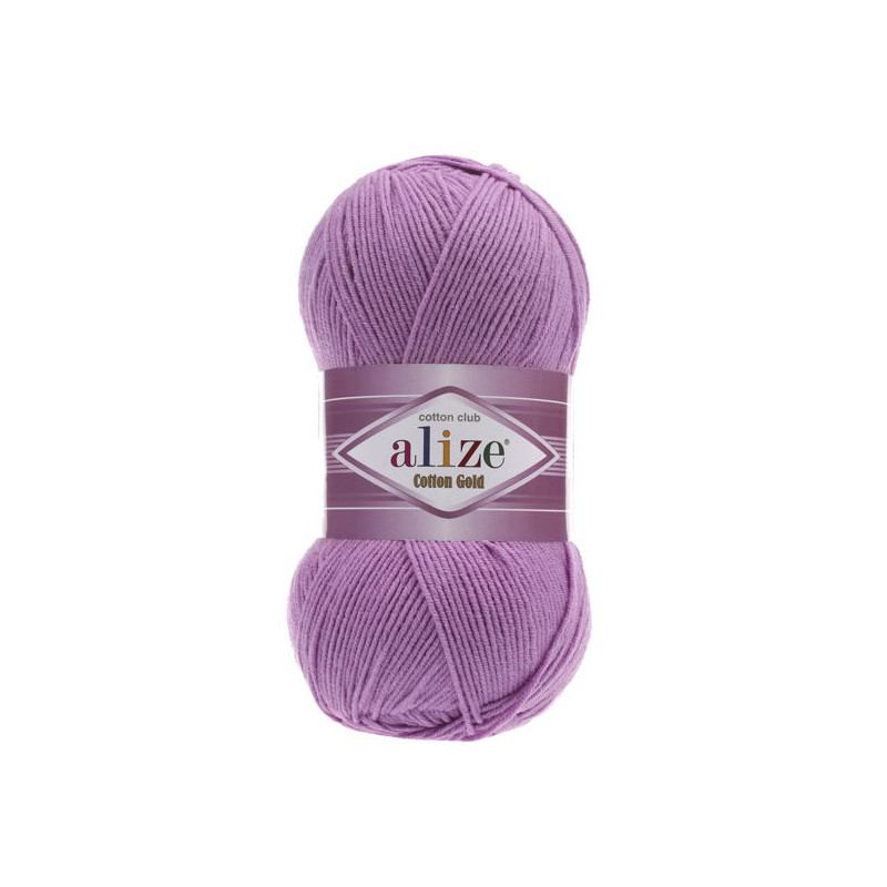 Alize Cotton Gold 043 jansy fiolet - Produkt wyplatamy.pl 1