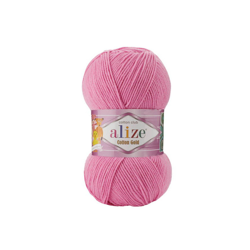 Alize Cotton Gold 264 różowy - Produkt wyplatamy.pl 1