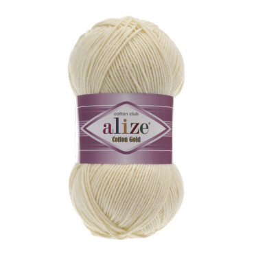 Alize Cotton Gold 001 beżowy