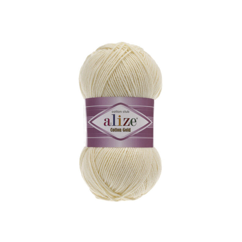 Alize Cotton Gold 001 beżowy - Produkt wyplatamy.pl 1
