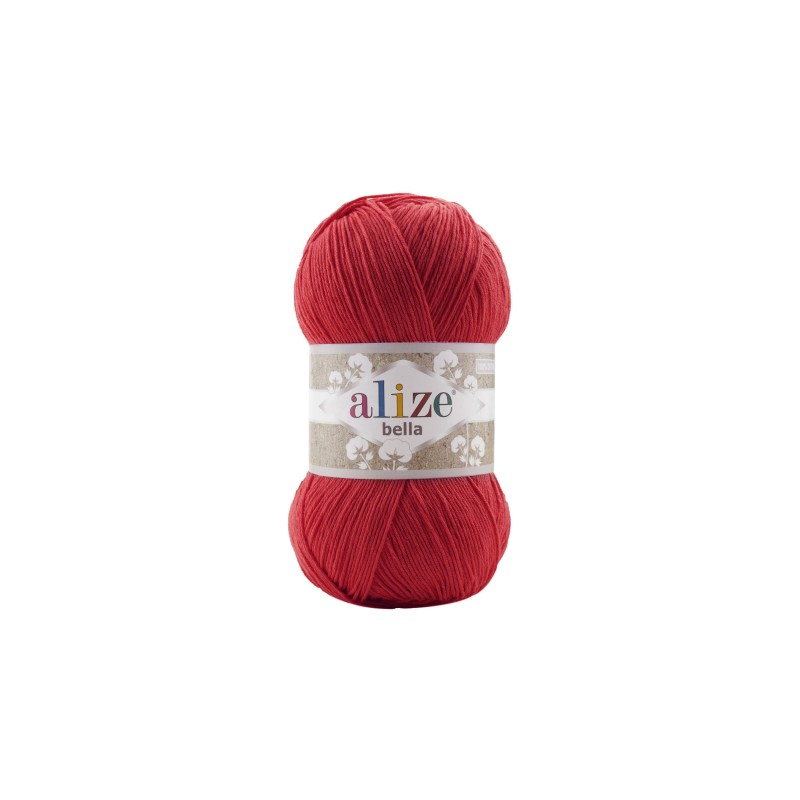 Alize Bella 056 czerwony - produkt wyplatamy.pl 1