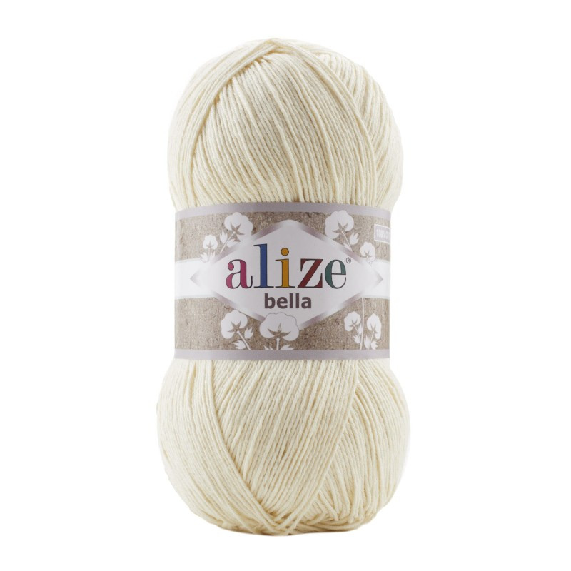 Alize Bella 001 kremowy - produkt wyplatamy.pl 1