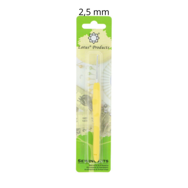 Szydełko z silikonową rączką 2.5 mm