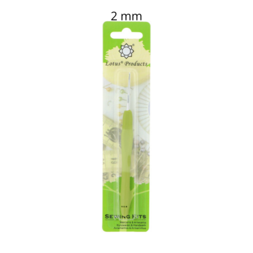 Szydełko z silikonową rączką 2 mm