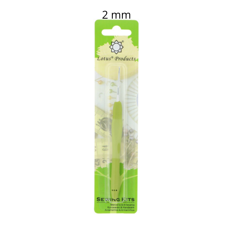 Szydełko z silikonową rączką 2 mm - produkt wyplatamy.pl 1