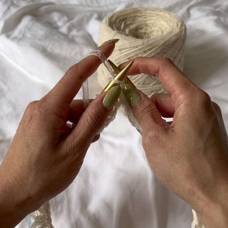Stricknadeln für dicke Wolle