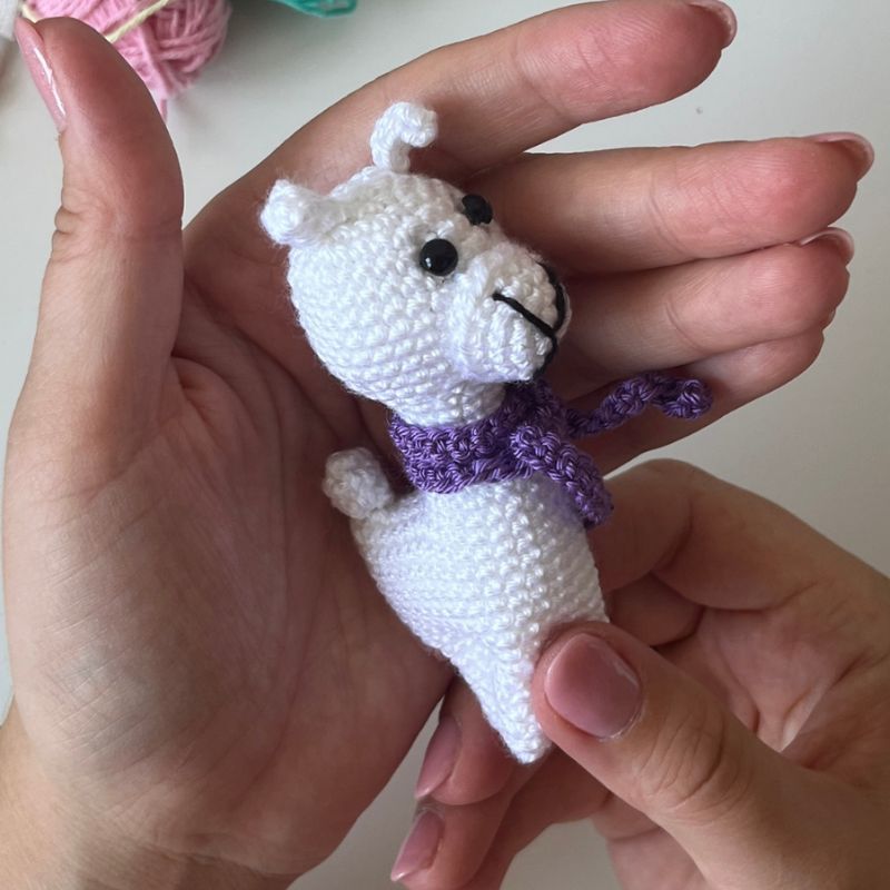 Szydelkowa alpaca