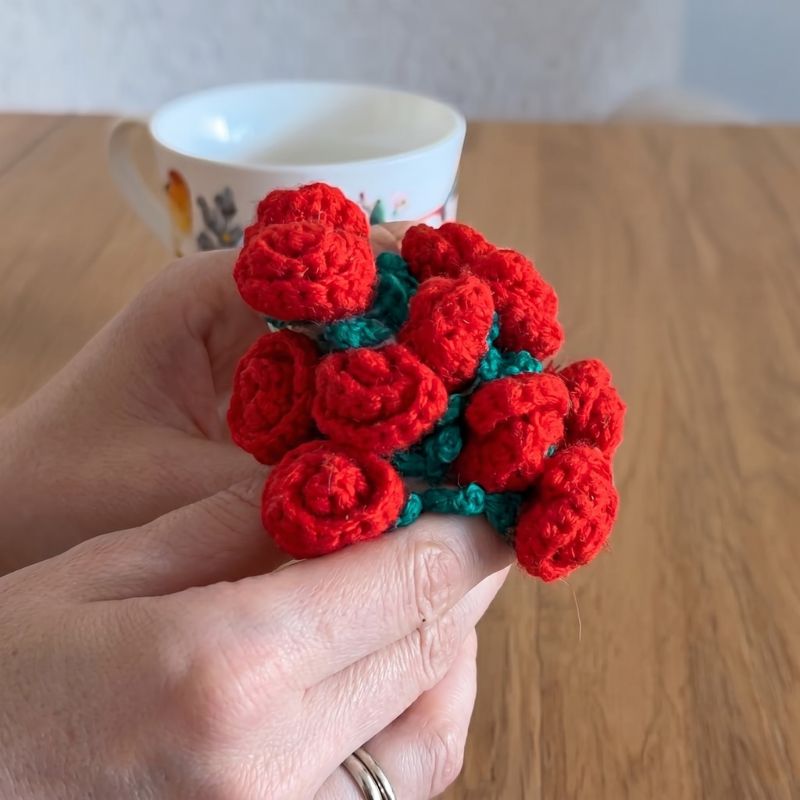 Crochet coaster